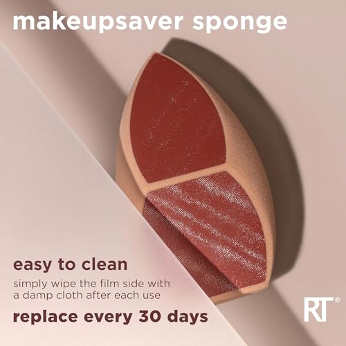 Makeup Blender Sponge - Reduce Waste & Provide Natural Finish - 1 Count