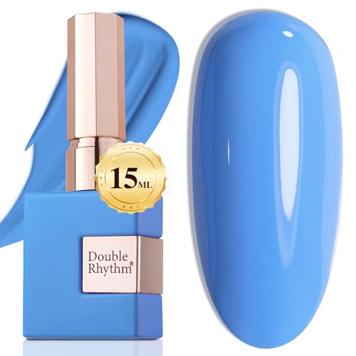 Royal Blue Gel Nail Polish 15ML - Same Color, Soak Off, Long-Lasting Manicure
