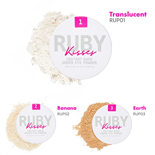 Undereye Brightening Powder Translucent - Vegan, Cruelty-Free Makeup Setting Powder