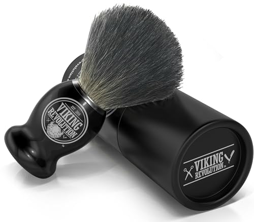 Badger Hair Shaving Brush for Rich Lather & Gentle Exfoliation