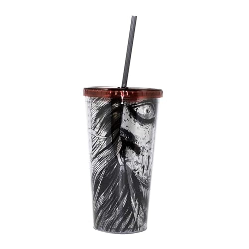 Junji Ito Tomie 20oz Carnival Cup with Lid & Straw - Creepy Fan Gift