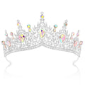 Silver Crown Tiara for Women - Queen Crown & Party Decoration, 1 Pack - SilverAB