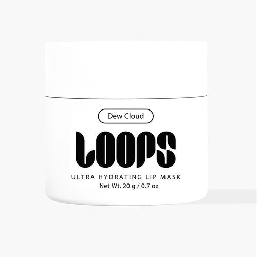 LOOPS Dew Cloud Lip Mask | Ultra Hydrating Formula for Nourished, Restored Lips - Full Size
