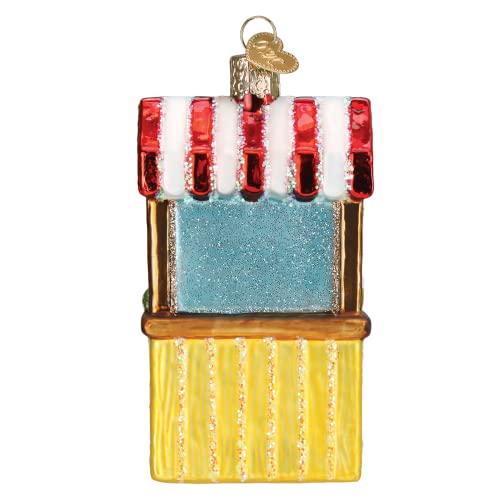 Old World Christmas Lemonade Stand Glass Blown Ornament - Handcrafted Holiday Decoration
