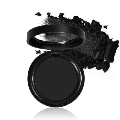 Mysense Single Matte Black Eyeshadow - Longwear, Waterproof, High Pigment, Day & Night, Variation: Black