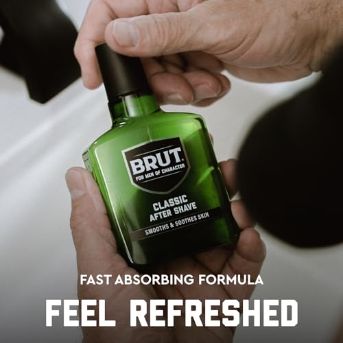 Brut After Shave Lotion Original 5 Oz Pack of 2 - Masculine Scent