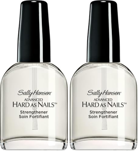 Hard as Nails Nail Hardener Polish Clear 0.45 fl oz Pack of 2