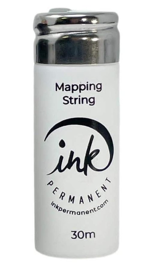 Permanent Ink Brow Mapping String by Ink | Pre-Inked 100 Ft for Microblading & Eyebrow Shaping