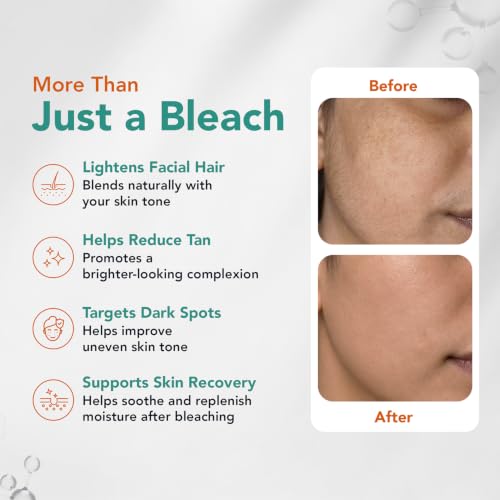 Vitamin C Bleach for Tan Removal & Hair Lightening - 20g, 6-in-1