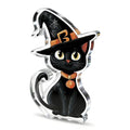 Black Cat Halloween Decor Desk Ornament Acrylic Cute Cat Gift