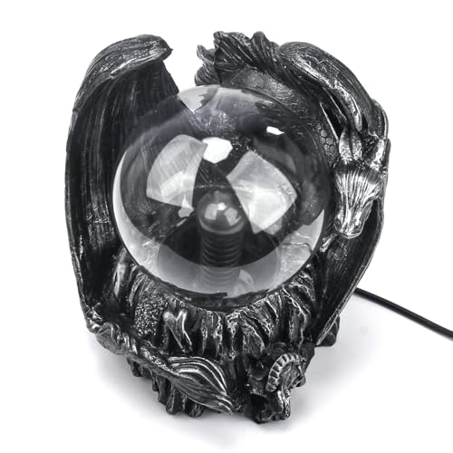 Mini Touch-Activated Plasma Ball Lamp - LED Lightning Globe for Parties & Decor