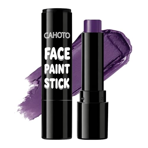 Purple Oil-Based Face & Body Paint Stick - Lavender Violet, Long-Lasting, Vegan, Easy Application