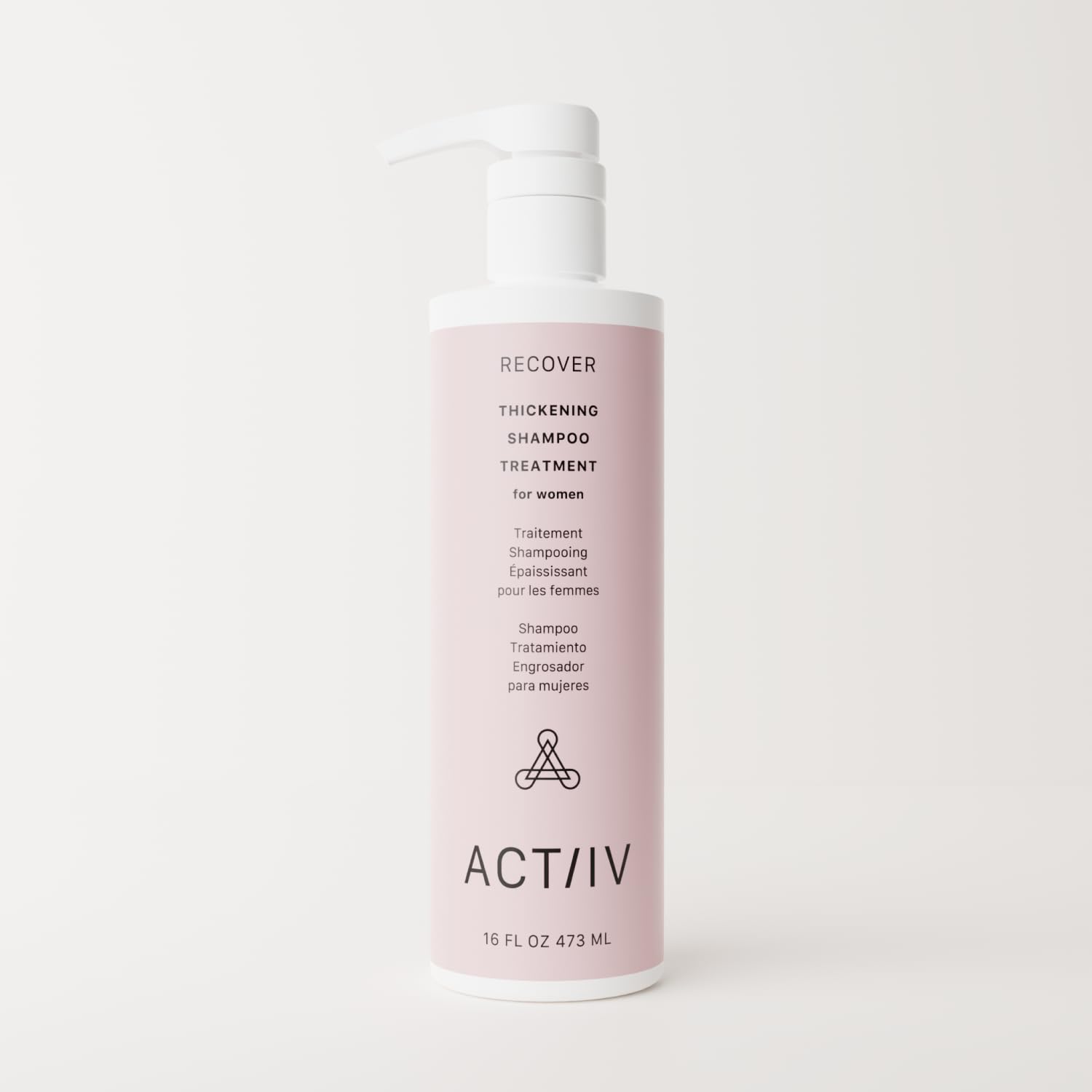 ACTIIV Recover Thickening Shampoo Treatment for Women - Fuller, Healthier-Looking Hair | Vegan, Plant-Based, Color-Safe, All Hair Types
