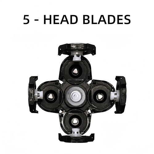 3 Pcs Shaving Blade Refills Compatible with Head Shaver for Bald Men - Silver