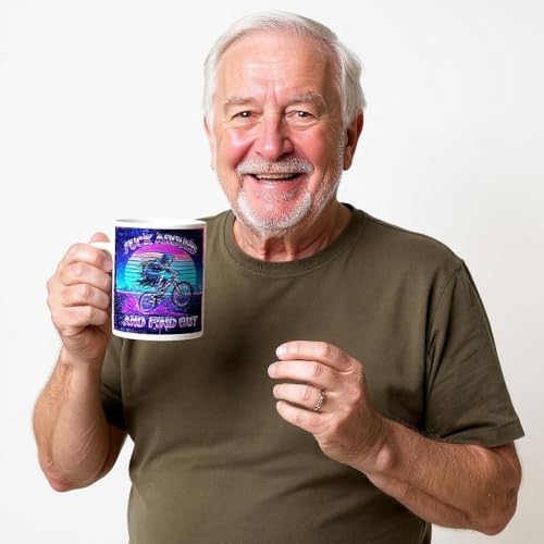 Halloween Reaper Coffee Mug - Funny Gag Gift for Men & Women, 11oz