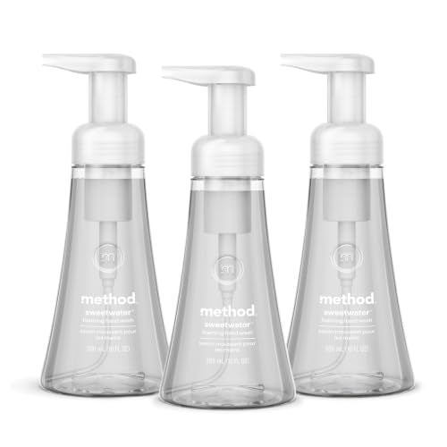 Method Foaming Hand Wash Sweet Water 10 fl oz 3 Pack - Gentle, Cruelty-Free