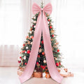 Giant Satin Bow Decor - Dusty Pink, 75 x 18 Inches, Wedding & Party Decoration