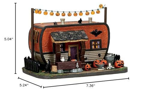 Halloween Creepy Camper Lighted Building for Spooky Town Village - Lemax