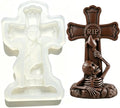 Halloween Skeleton Tombstone Silicone Mold for Cakes Candles and Crafts