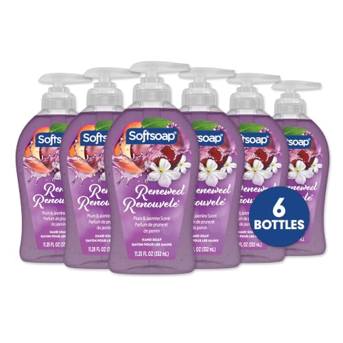 Softsoap Renewed Hand Soap with Plum & Jasmine Scent - 11.25 fl oz Pack of 6