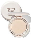 Thesaem Glam Glow Pact Face Powder with Colorful Pearls & Diamond - 1 Pack