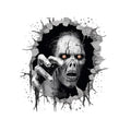 Halloween Ghost 3D Wall Decals - Spooky Removable Ghost Wall Stickers for Halloween Party Decorations