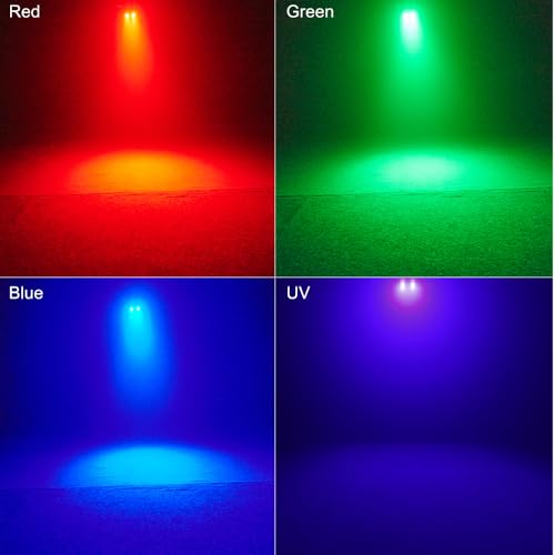 Disco Ball Party Lights with Remote Control - Sound Activated Rave Stage Lighting