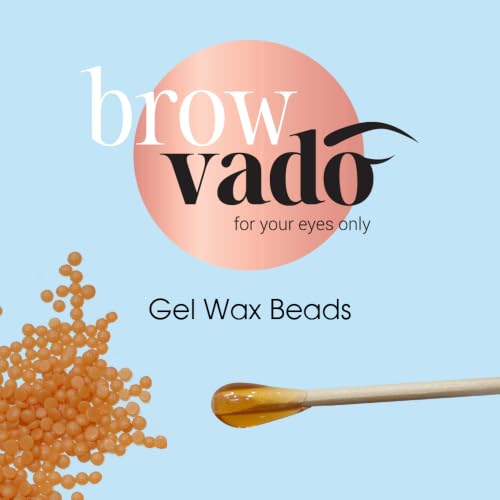Eyebrow & Facial Wax Gel - 17.6 oz Hard Wax for Brows and Face