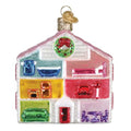 Old World Christmas Doll House Glass Ornament - Handcrafted Holiday Decor
