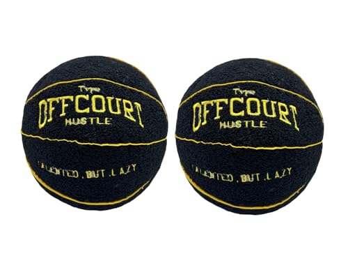 Green 9.8 Inch Children's Basketball Plush Throw Pillow - Pack of 2