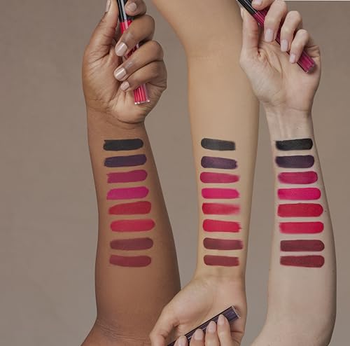 Matte Liquid Lipstick - Black Briar - Transfer-Proof, Long-Lasting, Vegan, Non-Drying