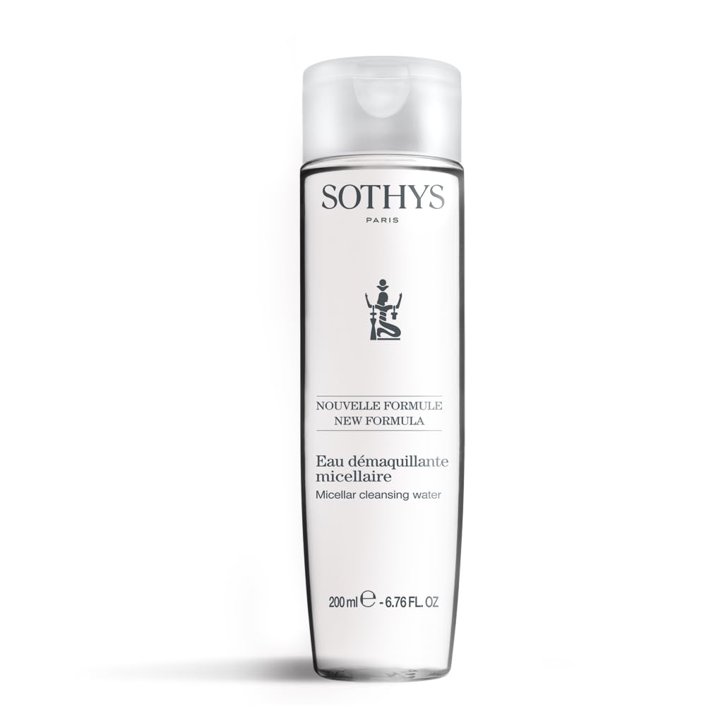 SOTHYS Micellar Cleansing Water - Gentle Face Cleanser & Makeup Remover for All Skin Types