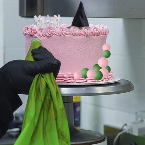 Witch Theme Cake Topper Set with Hat Crown & Balloons for Halloween & Birthday