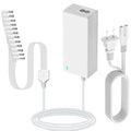 4.5V Power Adapter for Lemax Lighted Village Accessories - 12 Output, White