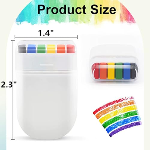 DoubleWood Rainbow Face Paint Set - Pride Makeup Crayons for LGBT Celebrations, 4 Colors