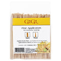 Eyebrow Waxing Applicator Sticks - Fine Wooden Spatulas for Hair Removal, 100 Pack