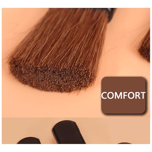 50pcs Mini Blush Brushes Portable Fluffy，Disposable Makeup Brushes，Loose Powder Brush，Makeup Face Brush，Mini Blush Brush Portable Small Powder Brush，Travel Face Cosmetic Tools，for Mixing Liquid, Cream