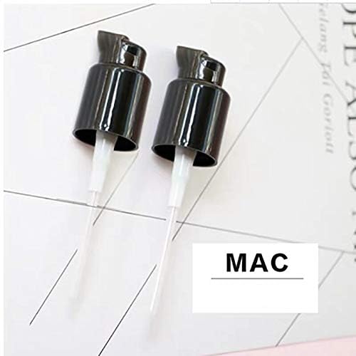 Sohynca Replacement Pump Set for Mac & Double Wear Bottles - 2pcs | Sleek Black Design