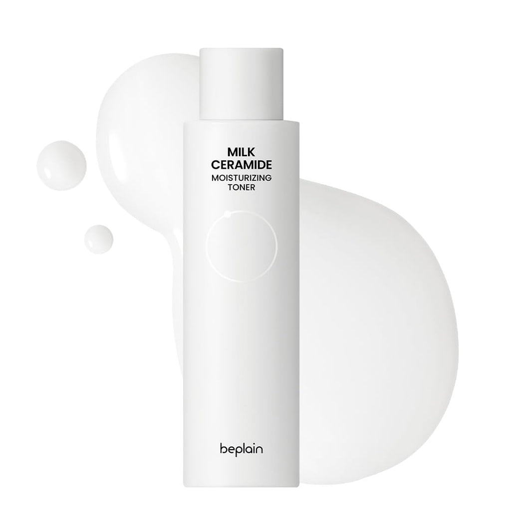 Beplain Milk Ceramide Moisturizing Toner - Hydrating Facial Toner for Glowy Skin | Sensitive Skin Friendly | 5.07 fl oz (150ml)
