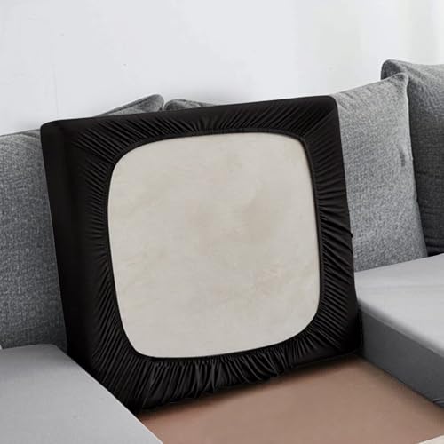 Halloween Black Cat Pumpkin Sofa Seat Covers - Large Stretch Couch Cushion Protector