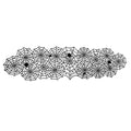 Halloween Spider Web Lace Table Runner for Dining & Decor - Black, 18x72 Inches