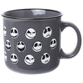 Nightmare Before Christmas Jack Skellington Ceramic Camper Mug 20oz - Wax Resist Design