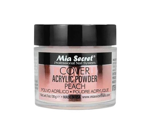Mia Secret Acrylic Powder Cover - Easy to Apply - Peach 1 oz.