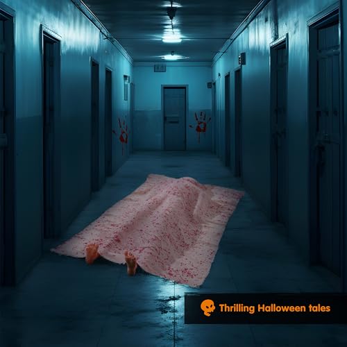 5 Ft Halloween Inflatable Body with Feet for Haunted House Yard Decor