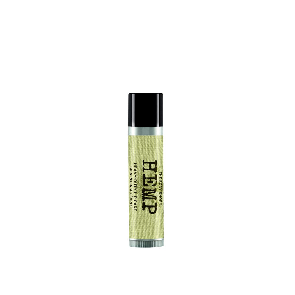 The Body Shop Hemp Lip Care - Heavy Duty Moisturizer for Dry Lips | Woody Scent