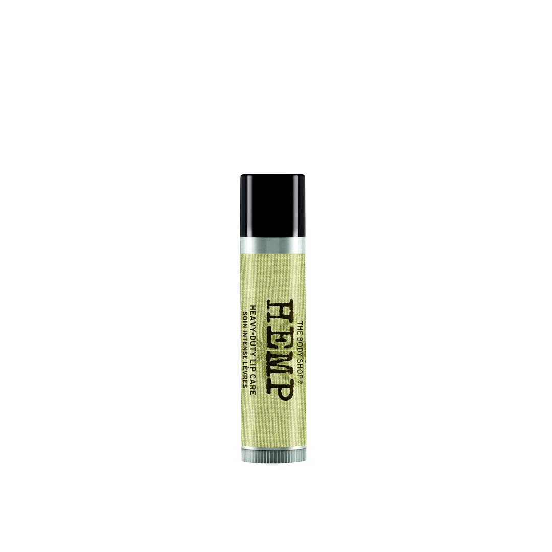 The Body Shop Hemp Lip Care - Heavy Duty Moisturizer for Dry Lips | Woody Scent