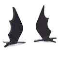 Black Bat Wings Hair Clips - Halloween Devil Wing Hair Barrettes for Cosplay