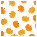 Fall Pumpkin Paper Napkins 6.5 Inch - 100 Pack Disposable Autumn Tableware