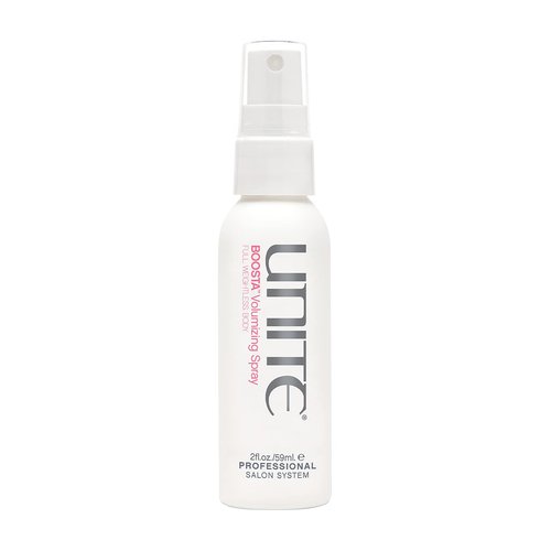 UNITE Hair BOOSTA Volumizing Spray - Travel-Size Heat-Activated Root Lifter for Weightless Volume & UV Protection - 2 Fl Oz