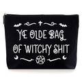 Witchy Makeup Bag - Aesthetic Travel Cosmetic Organizer with Variation 075